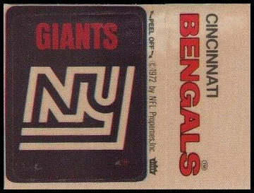 New York Giants Logo Cincinnati Bengals Name